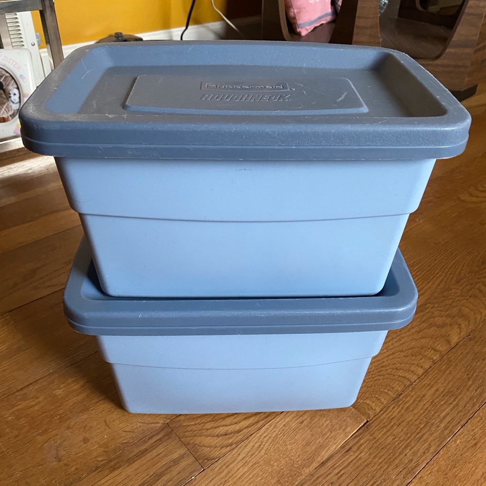 Vintage Rubbermaid Totes
